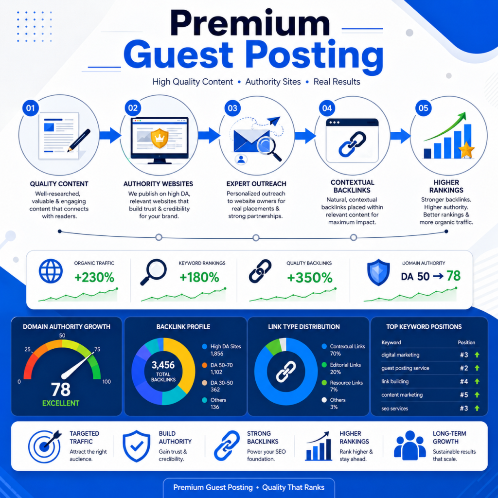 Premium Guest Posting: The Complete Guide to Building Authority