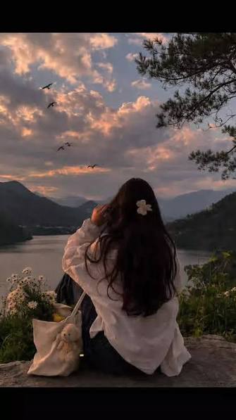 Aesthetic Nature DP for Girls
