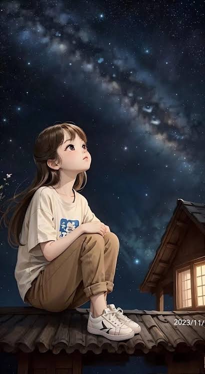 Alone Girl Cartoon DP