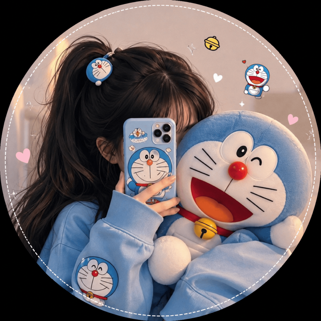Cute Doraemon DP Girl
