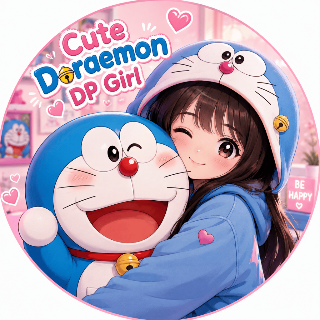 Cute Doraemon DP Girl
