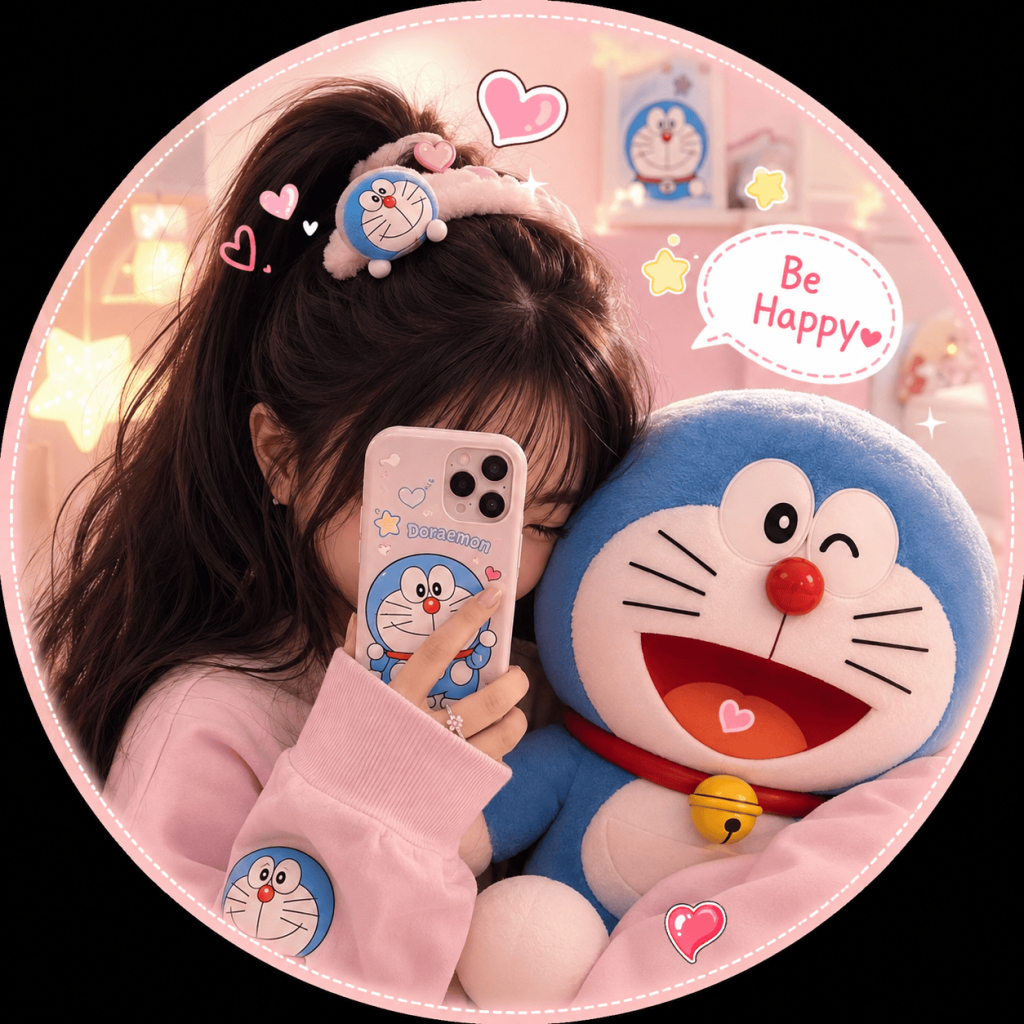 Cute Doraemon DP Girl
