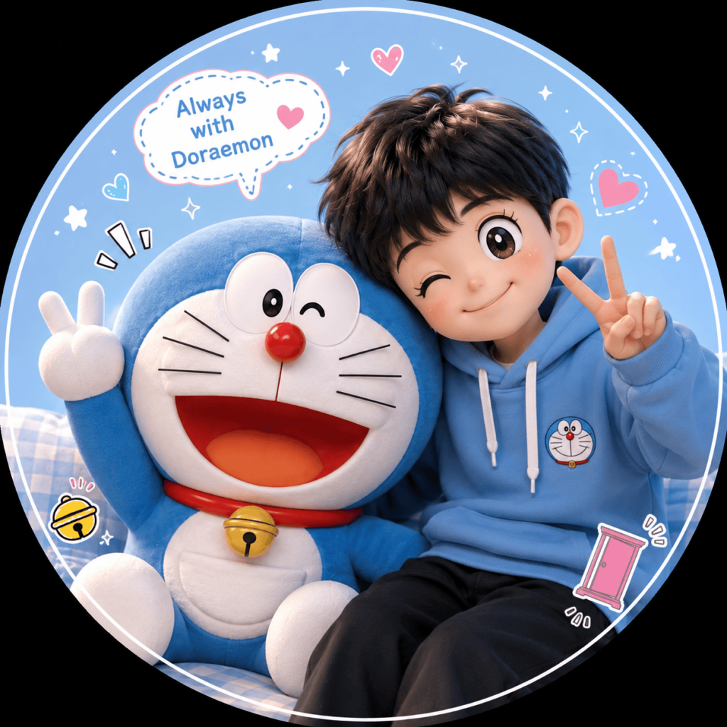 Cute Doraemon DP Boy