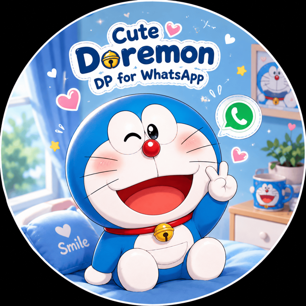 cute doremon dp for whatsapp