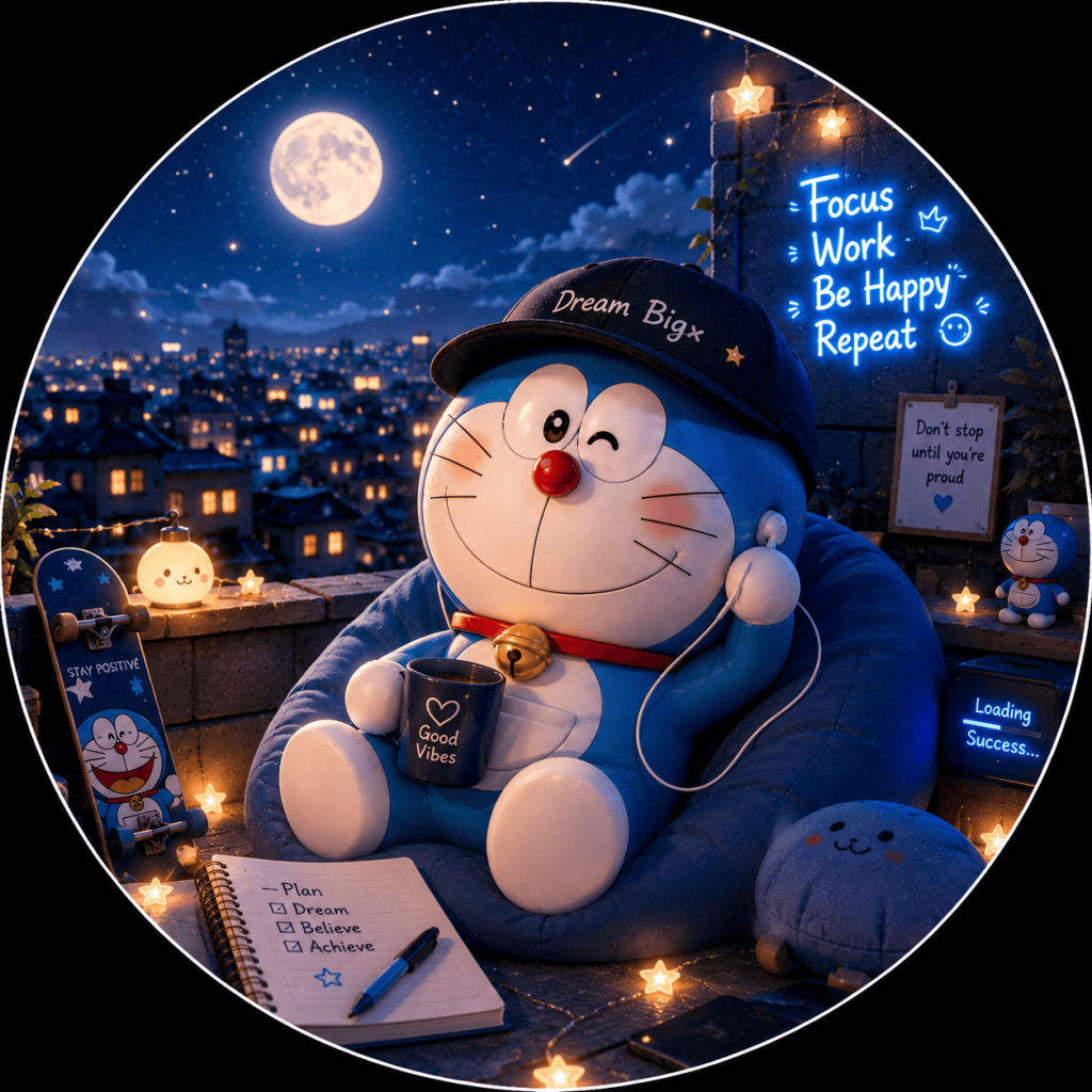 Cute Doraemon DP Boy