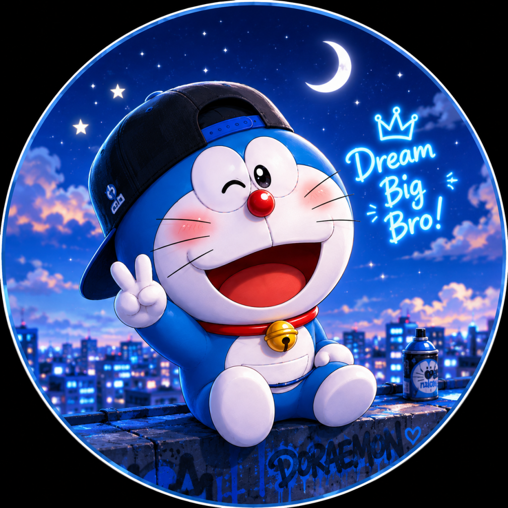 Cute Doraemon DP Boy