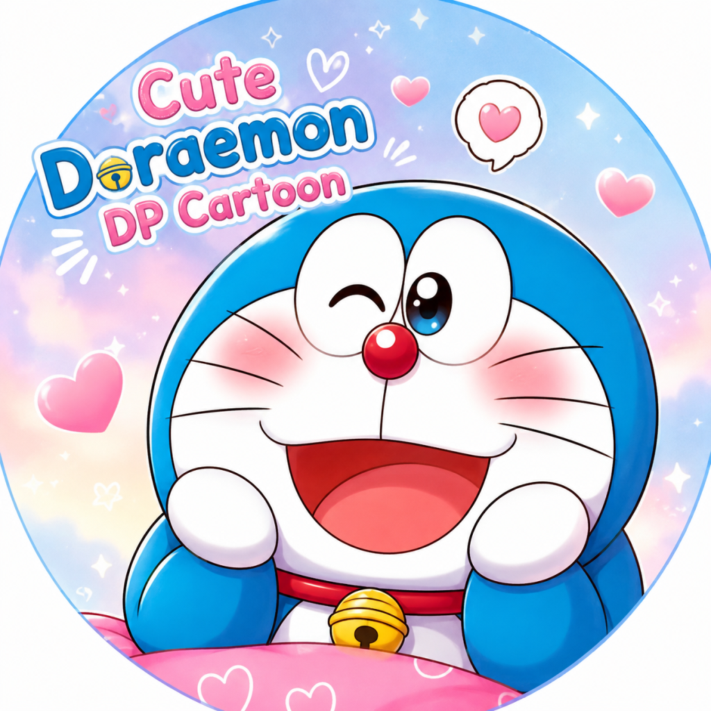 Cute Doraemon DP Cartoon