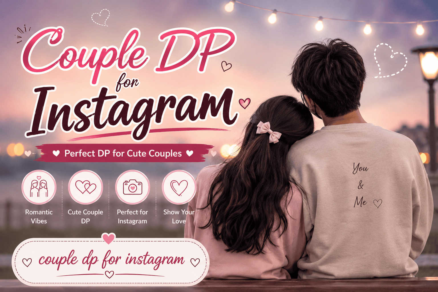 Couple DP for Instagram