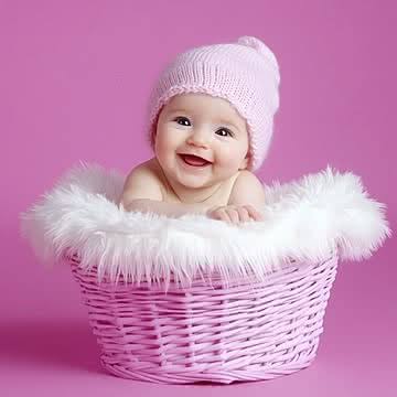 Cute Baby Girl DP with Beautiful Backgrounds
