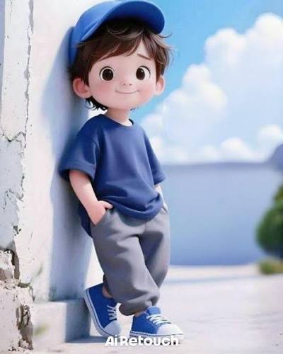 Cute Cartoon DP for boys