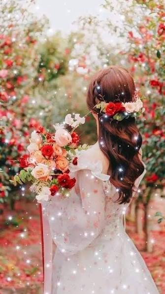 Cute DP For Girls Cute DP For Girls With Flowers