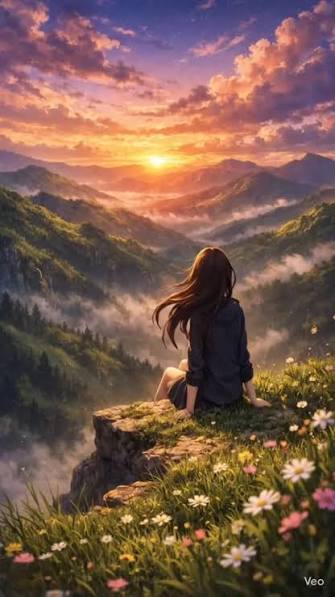 Cute DP For Girls Cute Nature Background Girl DP