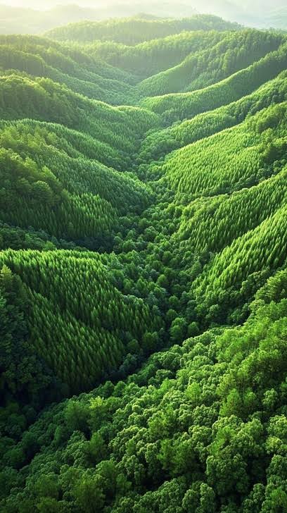 Green Forest and Trees

