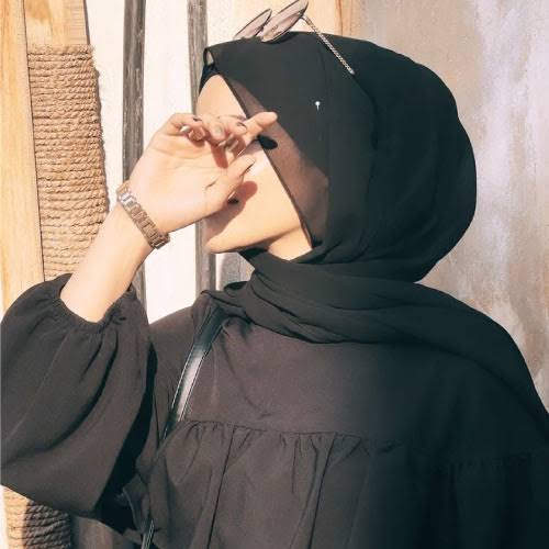 Hidden Face Hijab DP