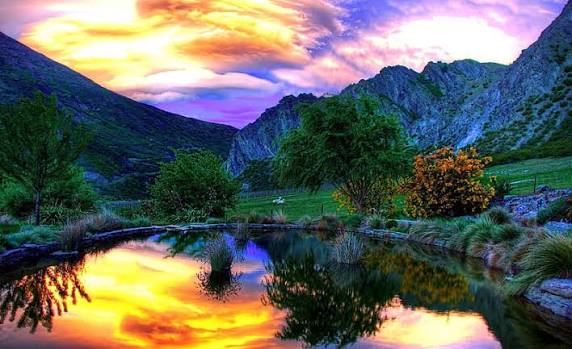 Peaceful Mountain Nature DP
