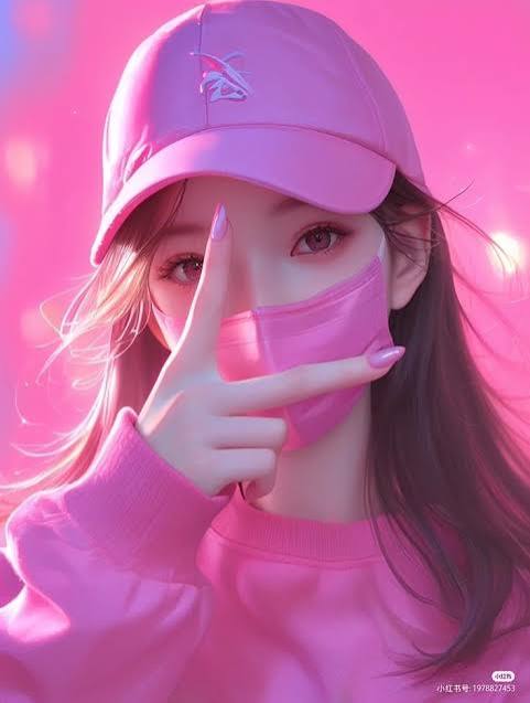 Stylish Girl Cartoon DP