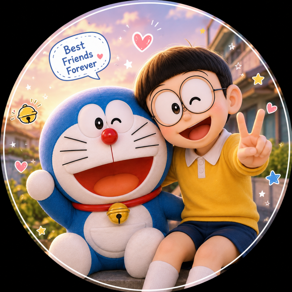 Cute Doraemon DP Boy